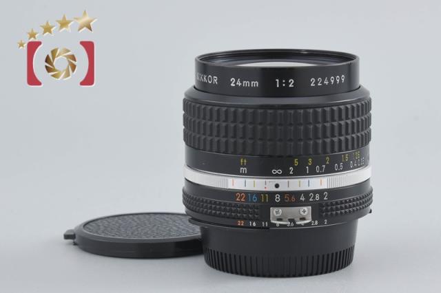 【中古】Nikon ニコン Ai-S NIKKOR 24mm f/2