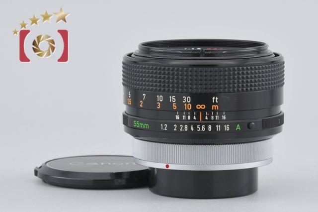 【中古】Canon キヤノン FD 55mm f/1.2 S.S.C.