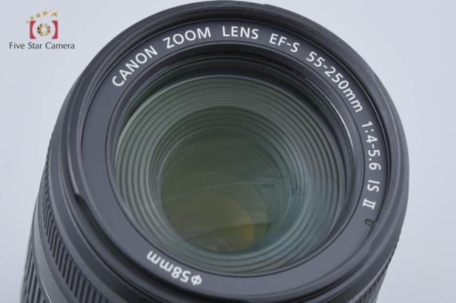 【中古】Canon キヤノン EF-S 55-250mm f/4-5.6 IS II_1
