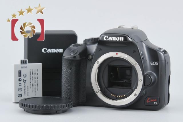 【中古】Canon キヤノン EOS Kiss X2 デジタル一眼レフカメラ