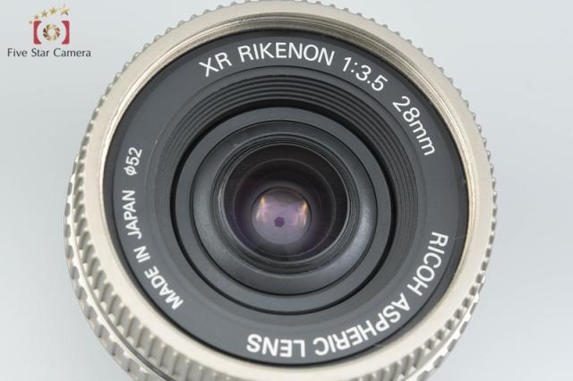中古】RICOH リコー XR RIKENON 28mm f/3.5 ASPHERIC ペンタックスK