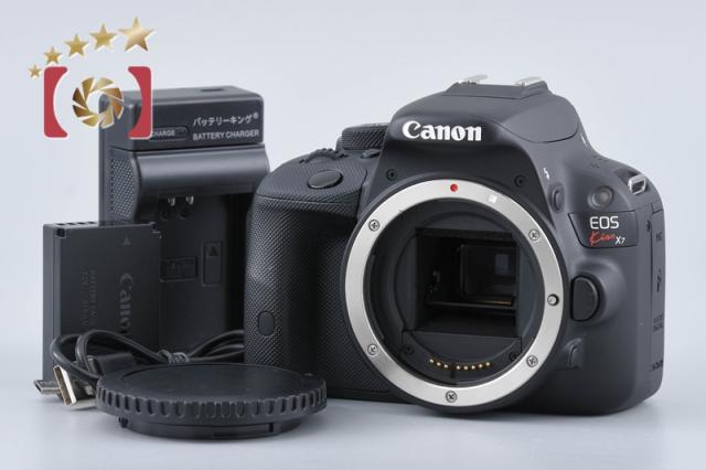 【中古】Canon キヤノン EOS Kiss X7 デジタル一眼レフカメラ シャッター回数僅少