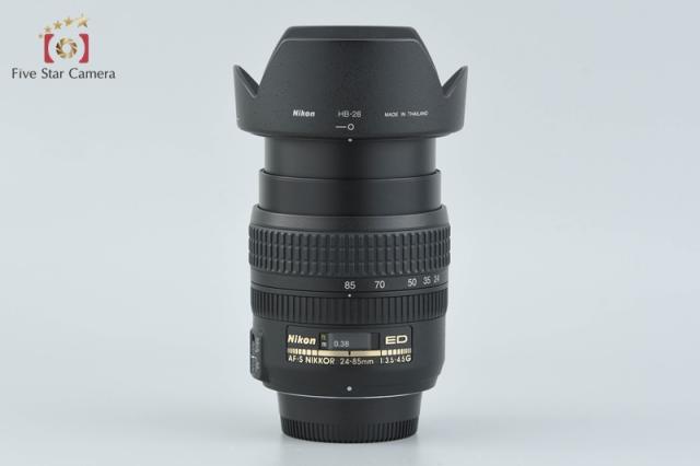 【中古】Nikon ニコン AF-S NIKKOR 24-85mm f/3.5-4.5 G ED_6