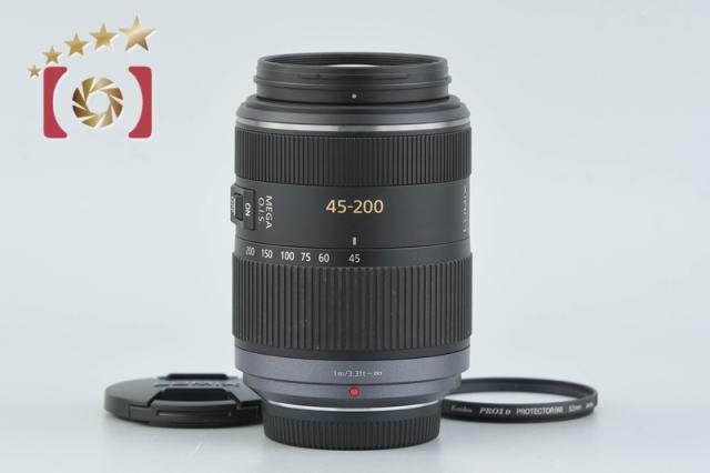 【中古】Panasonic パナソニック LUMIX G VARIO 45-200mm f/4-5.6 MEGA O.I.S. H-FS045200