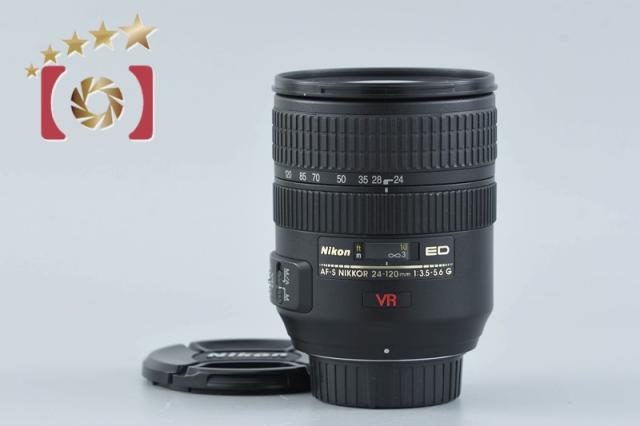 【中古】Nikon ニコン AF-S NIKKOR 24-120mm f/3.5-5.6 G ED VR