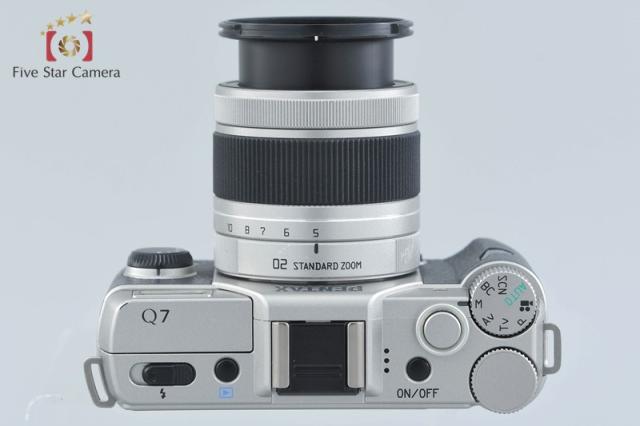 【中古】PENTAX ペンタックス Q7 ズームレンズキット シルバー シャッター回数僅少_5