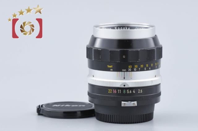 【中古】Nikon ニコン NIKKOR-P Auto 105mm f/2.5