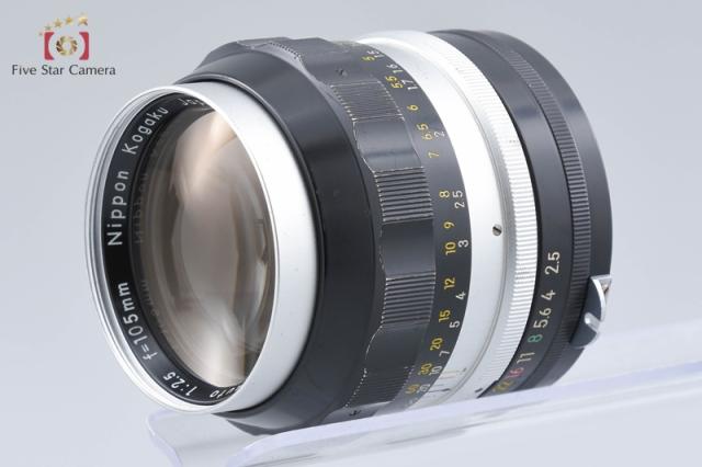 【中古】Nikon ニコン NIKKOR-P Auto 105mm f/2.5_2