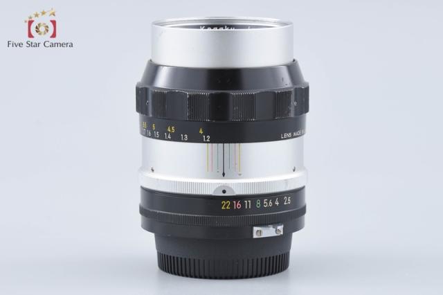 【中古】Nikon ニコン NIKKOR-P Auto 105mm f/2.5_6