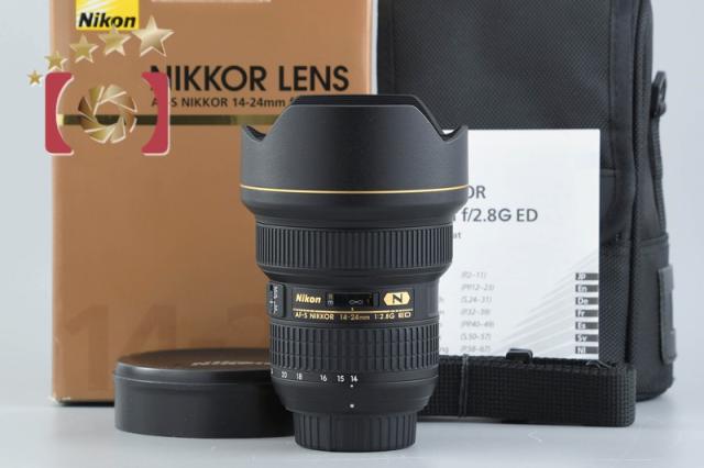 【中古】Nikon ニコン AF-S NIKKOR 14-24mm f/2.8 G ED 元箱付き
