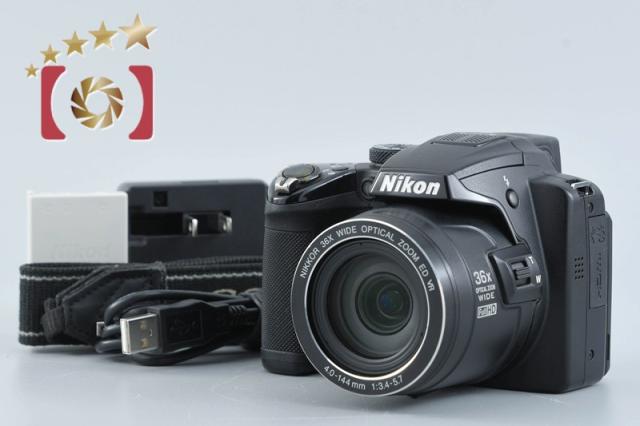【中古】Nikon ニコン COOLPIX P500 ブラック コンパクトデジタルカメラ