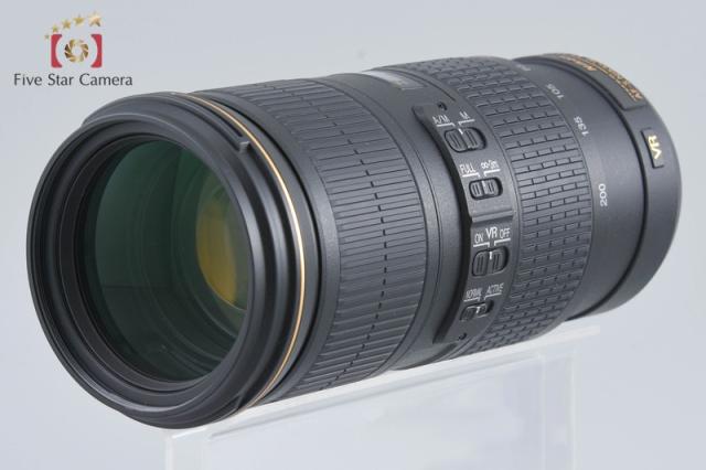 【中古】Nikon ニコン AF-S NIKKOR 70-200mm f/4 G ED VR 元箱付き_2