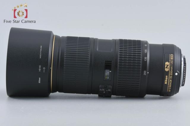 【中古】Nikon ニコン AF-S NIKKOR 70-200mm f/4 G ED VR 元箱付き_6