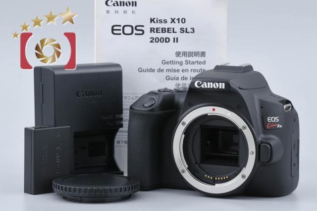 中古】Canon キヤノン EOS Kiss X10 デジタル一眼レフカメラ 中古】Canon キヤノン EOS Kiss X10 デジタル一眼レフカメラ