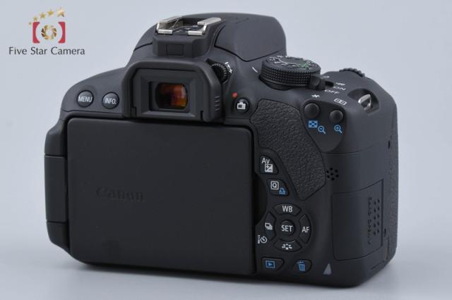 【中古】Canon キヤノン EOS Kiss X7i EF-S 18-135 IS STM 水晶体一揃いの道具 シャッター出現率少ない