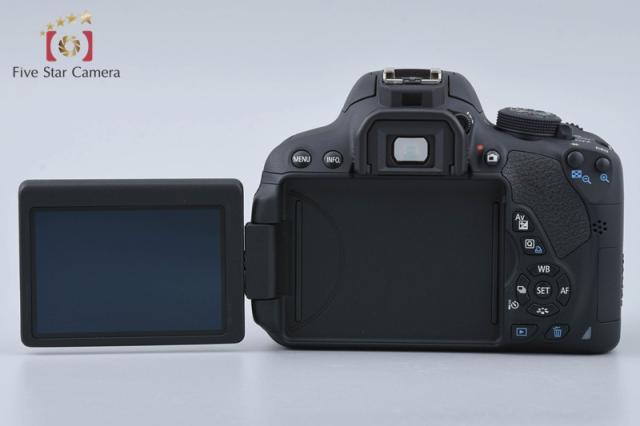 【中古】Canon キヤノン EOS Kiss X7i EF-S 18-135 IS STM 水晶体一揃いの道具 シャッター出現率少ない