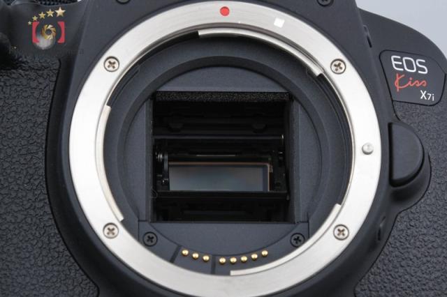【中古】Canon キヤノン EOS Kiss X7i EF-S 18-135 IS STM 水晶体一揃いの道具 シャッター出現率少ない