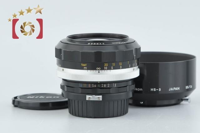 【中古】Nikon ニコン NIKKOR-S Auto 55mm f/1.2