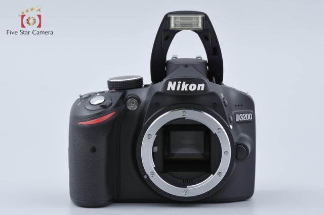 【中古】Nikon ニコン D3200 ブラック デジタル一眼レフカメラ シャッター回数僅少_1