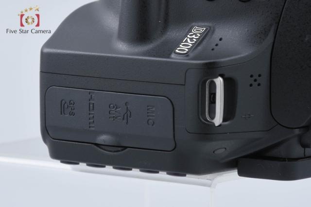 【中古】Nikon ニコン D3200 ブラック デジタル一眼レフカメラ シャッター回数僅少_4