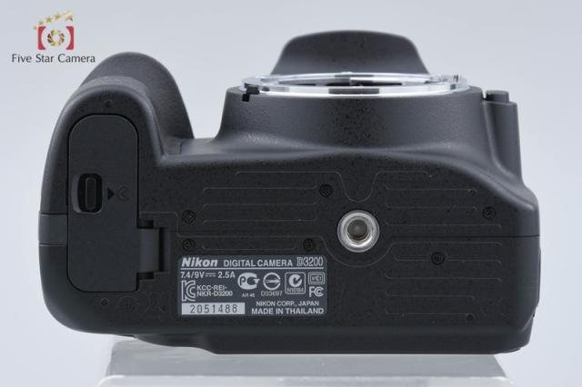 【中古】Nikon ニコン D3200 ブラック デジタル一眼レフカメラ シャッター回数僅少_6