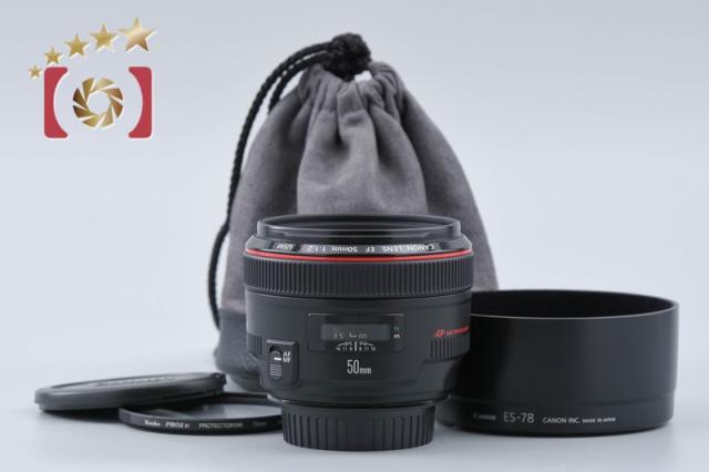 【中古】Canon キヤノン EF 50mm f/1.2 L USM 64,240円