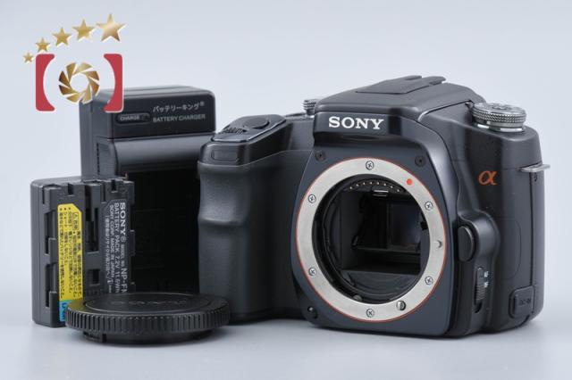 【中古】SONY ソニー α100 DSLR-A100 ブラック デジタル一眼レフカメラ