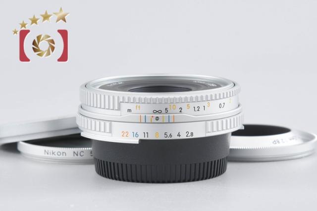 【中古】Nikon ニコン Ai NIKKOR 45mm f/2.8 P シルバー