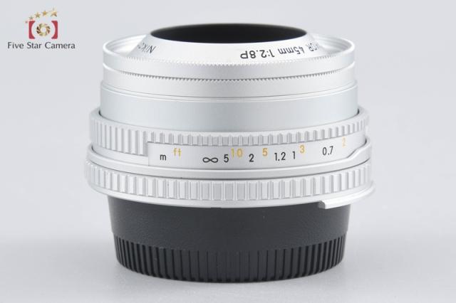 【中古】Nikon ニコン Ai NIKKOR 45mm f/2.8 P シルバー