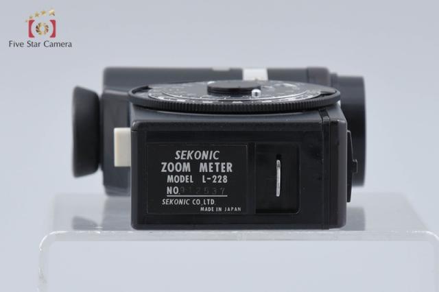 【中古】SEKONIC セコニック ズームメーター L-228 露出計_6