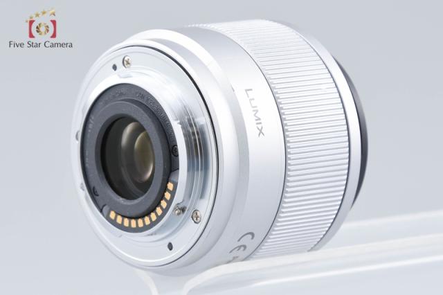 【中古】Panasonic パナソニック LUMIX G 25mm f/1.7 ASPH. H-H025 シルバー_3