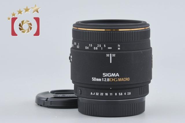 【中古】SIGMA シグマ 50mm f/2.8 EX DG MACRO ペンタックス用