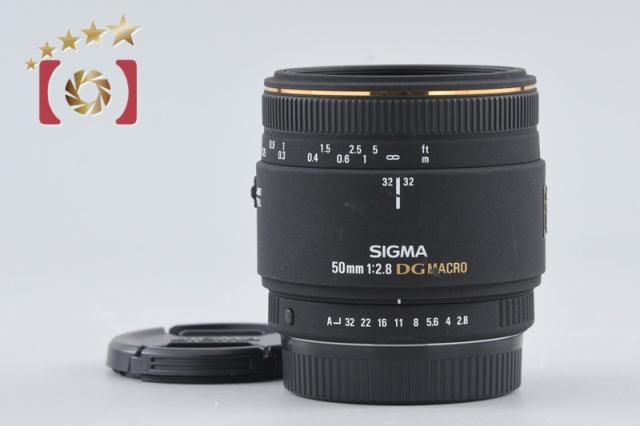 【中古】SIGMA シグマ 50mm f/2.8 EX DG MACRO ペンタックス用