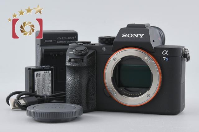 【中古】SONY ソニー α7SII ILCE-7SM2 ミラーレス一眼カメラ シャッター回数僅少 多言語対応