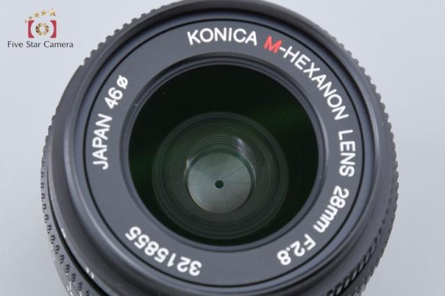 【中古】Konica コニカ M-HEXANON 28mm f/2.8 ライカMマウント_1