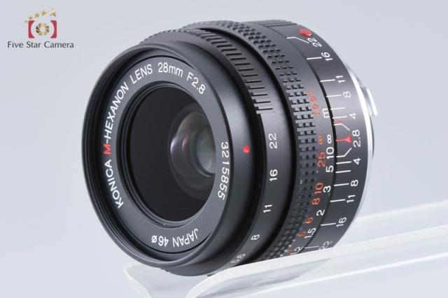 【中古】Konica コニカ M-HEXANON 28mm f/2.8 ライカMマウント_2