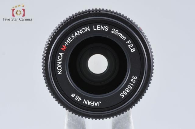 【中古】Konica コニカ M-HEXANON 28mm f/2.8 ライカMマウント_4