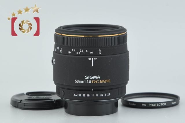 【中古】SIGMA シグマ 50mm f/2.8 EX DG MACRO ペンタックス用