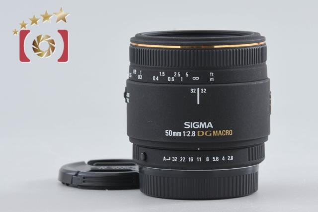 【中古】SIGMA シグマ 50mm f/2.8 EX DG MACRO ペンタックス用
