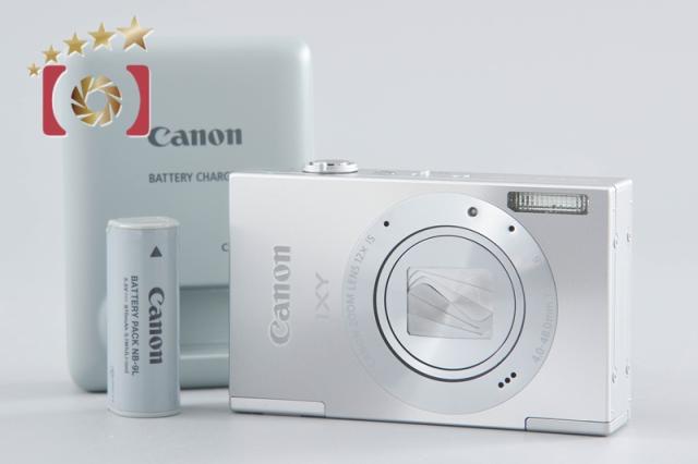 【中古】Canon キヤノン IXY 3 シルバー コンパクトデジタルカメラ