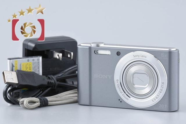 中古】SONY ソニー Cyber-shot DSC-W810 シルバー デジタルスチル