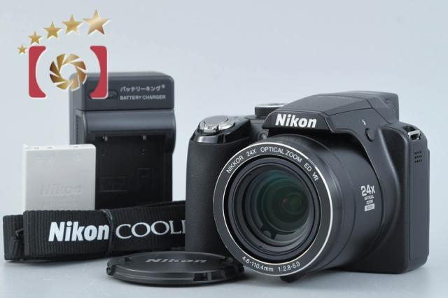 【中古】Nikon ニコン COOLPIX P90 ブラック コンパクトデジタルカメラ