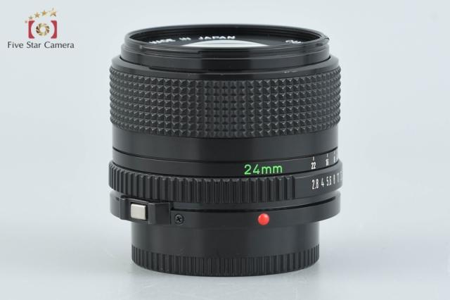【中古】Canon キヤノン New FD 24mm f/2.8_9