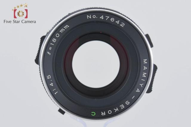 【中古】Mamiya マミヤ SEKOR C 180mm f/4.5 RB67用 元箱付き_4