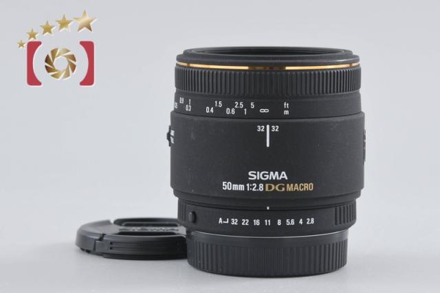 【中古】SIGMA シグマ 50mm f/2.8 EX DG MACRO ペンタックス用