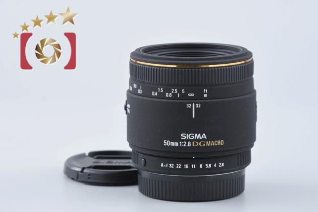 【中古】SIGMA シグマ 50mm f/2.8 EX DG MACRO ペンタックス用