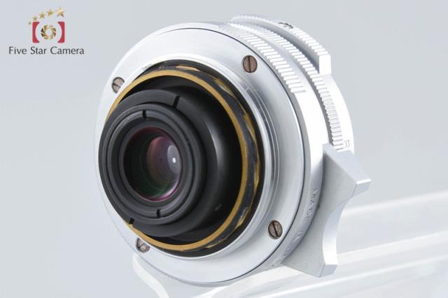 【中古】RICOH リコー GR LENS 21mm f/3.5 シルバー L39 ライカスクリューマウント_3