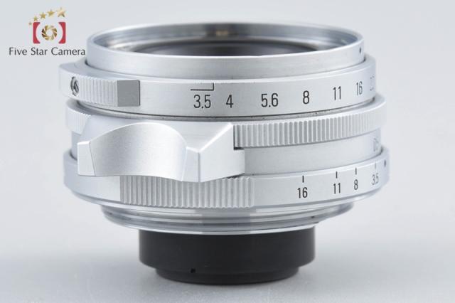 【中古】RICOH リコー GR LENS 21mm f/3.5 シルバー L39 ライカスクリューマウント_9