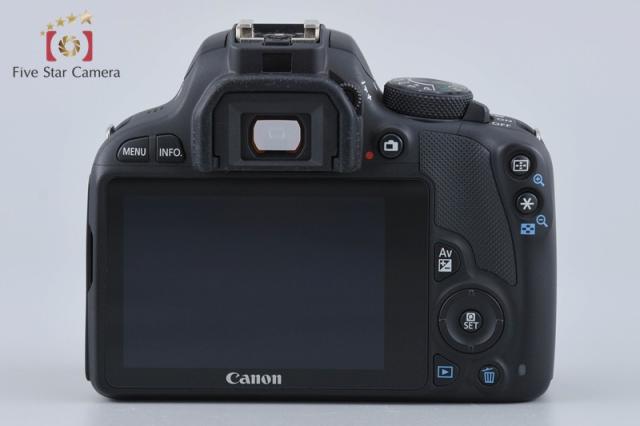 【中古】Canon キヤノン EOS Kiss X7 ダブルズームキット ブラック シャッター回数僅少