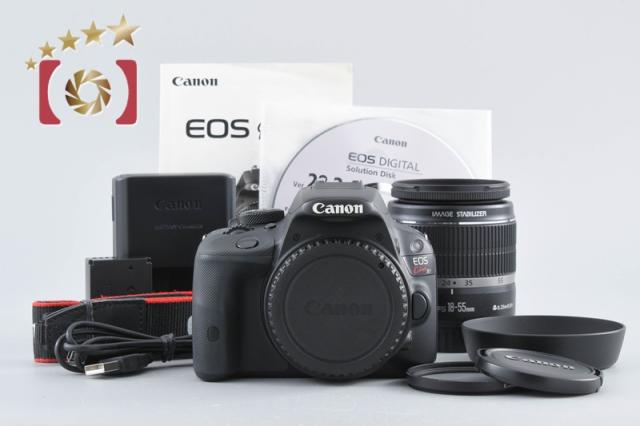 【中古】Canon キヤノン EOS Kiss X7 + EF-S 18-55mm f/3.5-5.6 IS